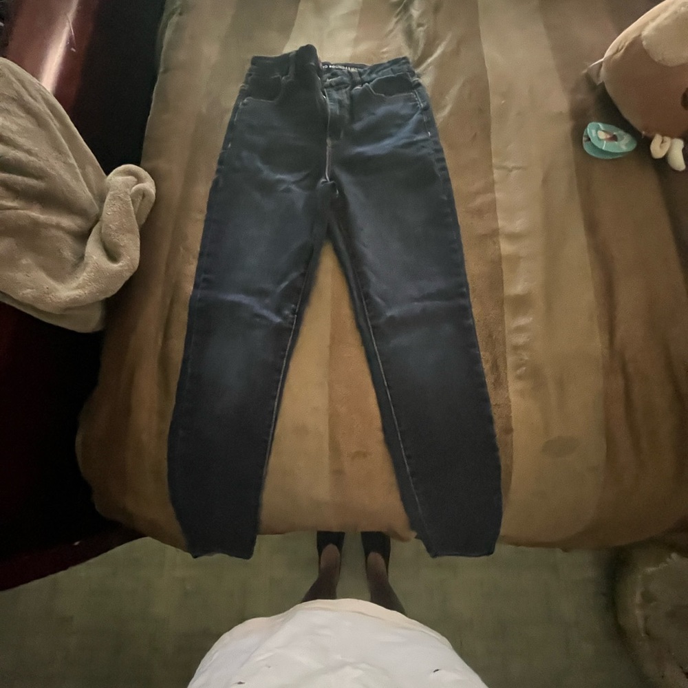 dark blue jeans never worn anywhere